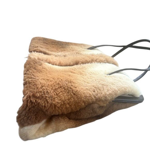 Vintage Lee Roye Genuine Kangaroo Fur Handbag Purse Australia - Picture 9 of 9